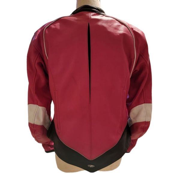 JOE ROCKET "ROCKET GIRL" Trixie Princess Cut Pink & Camo Motorcycle Jacket - Picture 9 of 16